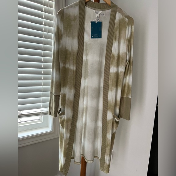 New Market Spruce tie-dye cardigan sweater - Picture 2 of 5